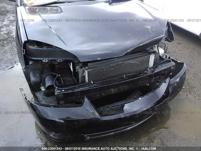 1G1ZS57F97F198246 - 2007 CHEVROLET MALIBU LS შავი ფოტო 6