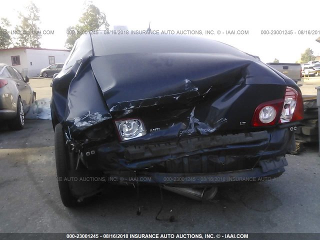 1G1ZH57B88F168362 - 2008 CHEVROLET MALIBU 1LT 蓝色 照片 6