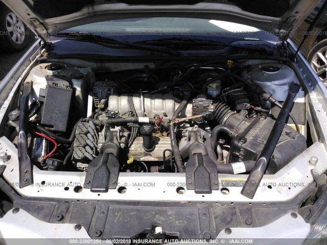 2G2WP542851271208 - 2005 PONTIAC GRAND PRIX SILVER photo 10