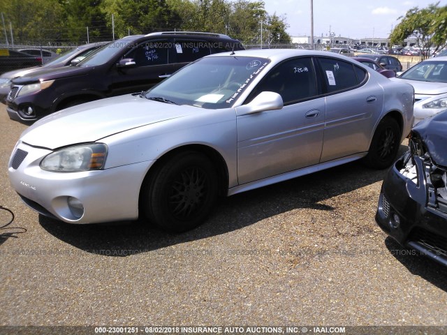 2G2WP542851271208 - 2005 PONTIAC GRAND PRIX SILVER photo 2