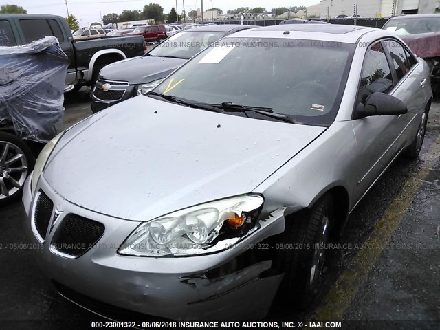 1G2ZG58N774207766 - 2007 PONTIAC G6 SE SILVER photo 2