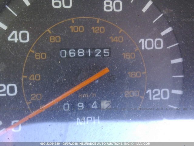 4T1SV21E7KU003534 - 1989 TOYOTA CAMRY DLX 勃艮第红 照片 7