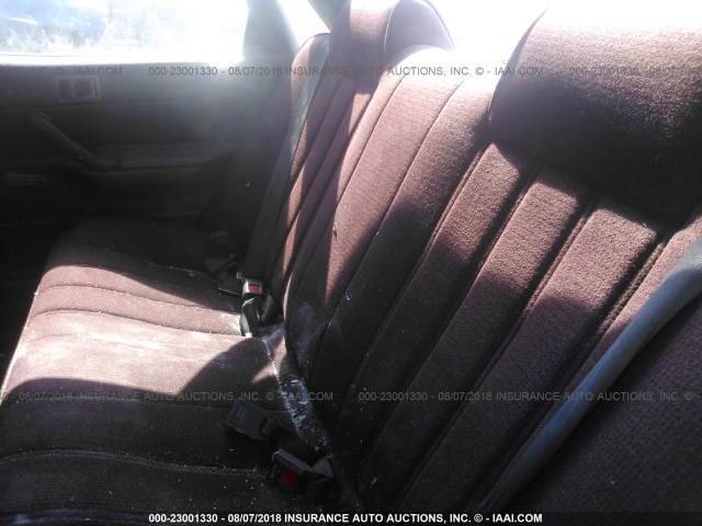 4T1SV21E7KU003534 - 1989 TOYOTA CAMRY DLX 勃艮第红 照片 8