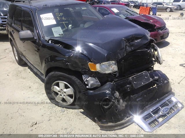 1FMCU9DG6AKC58683 - 2010 FORD ESCAPE XLT BLACK photo 6