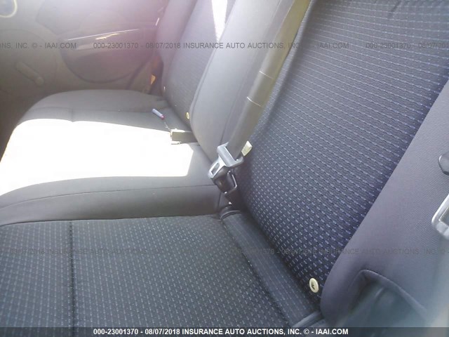 KL1TD66627B788219 - 2007 CHEVROLET AVEO LS BLUE photo 8