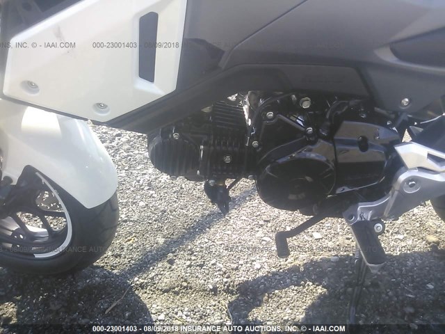 MLHJC7517J5011312 - 2018 HONDA GROM WHITE photo 9