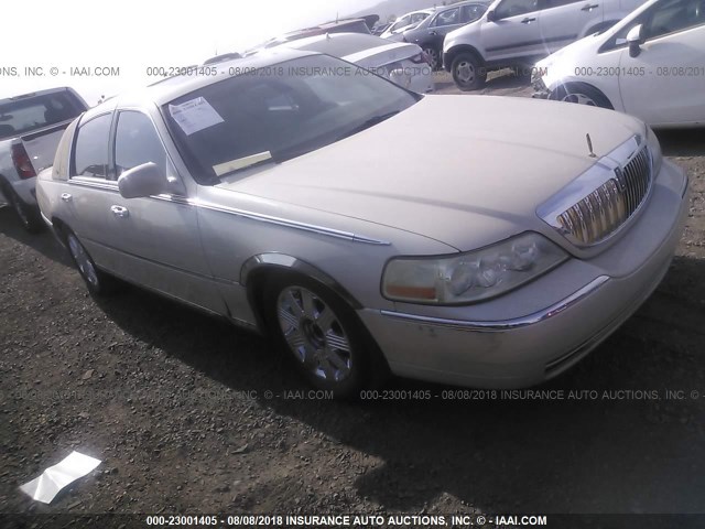 1LNHM83W23Y642601 - 2003 LINCOLN TOWN CAR CARTIER BEIGE photo 1