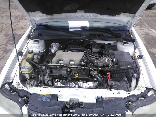 1G1NE52J93M542262 - 2003 CHEVROLET MALIBU LS 白色 照片 10