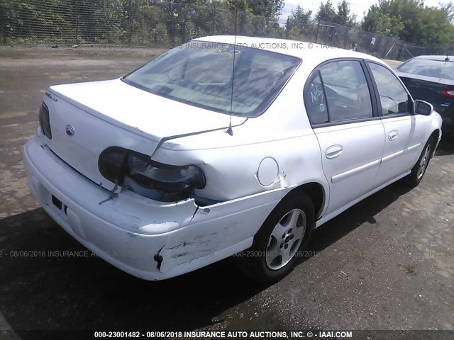 1G1NE52J93M542262 - 2003 CHEVROLET MALIBU LS 白色 照片 4