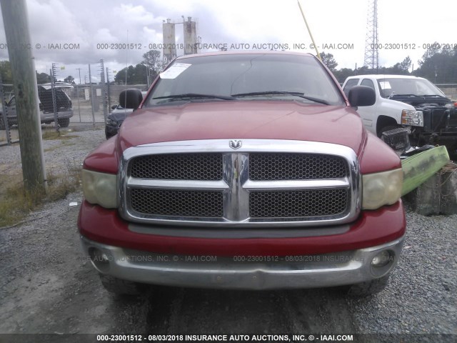 1D7HU16N12J239057 - 2002 DODGE RAM 1500 RED photo 6