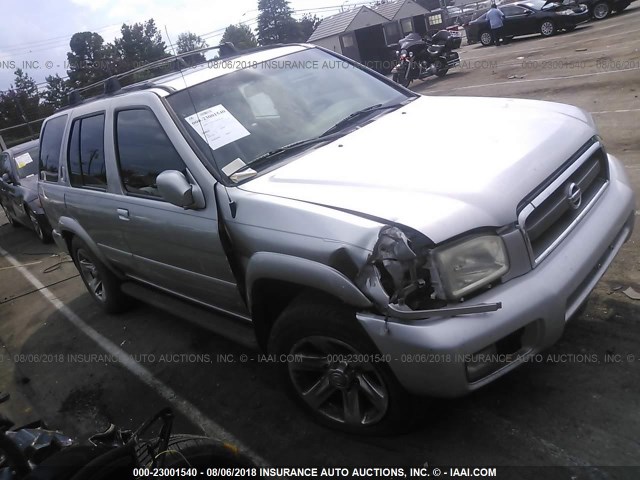 JN8DR09Y74W922465 - 2004 NISSAN PATHFINDER LE/SE SILVER photo 1