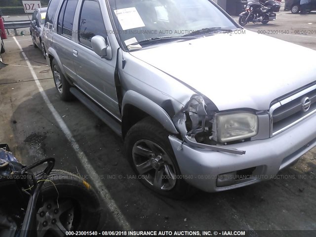 JN8DR09Y74W922465 - 2004 NISSAN PATHFINDER LE/SE SILVER photo 6