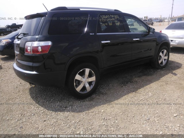1GKKRRED0BJ341947 - 2011 GMC ACADIA SLT-1 Schwarz Foto 4