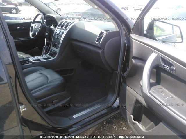 1GKKRRED0BJ341947 - 2011 GMC ACADIA SLT-1 Schwarz Foto 5