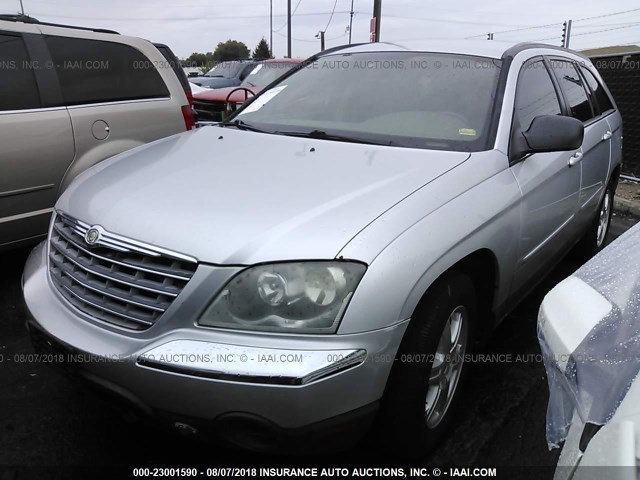 2A4GM68456R639819 - 2006 CHRYSLER PACIFICA TOURING SILVER photo 2