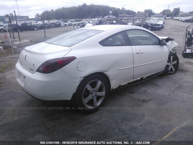 1G2ZM171264161892 - 2006 PONTIAC G6 GTP WHITE photo 4