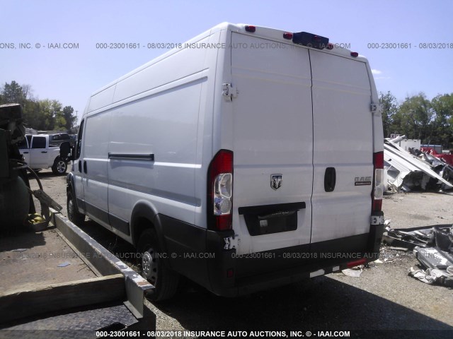 3C6URVJG0JE102883 - 2018 RAM PROMASTER 3500 3500 HIGH WHITE photo 3