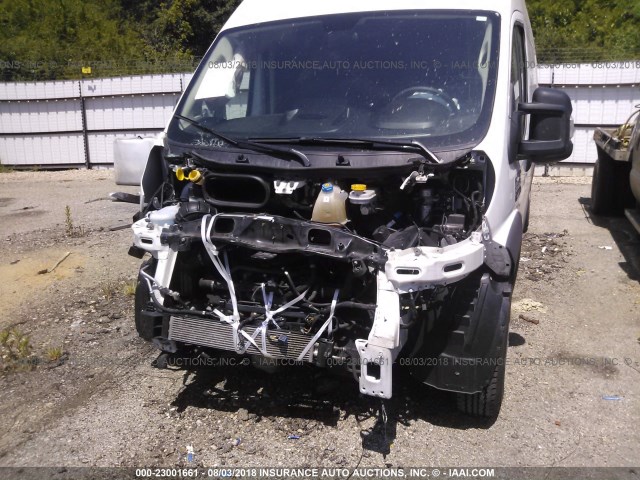 3C6URVJG0JE102883 - 2018 RAM PROMASTER 3500 3500 HIGH WHITE photo 6