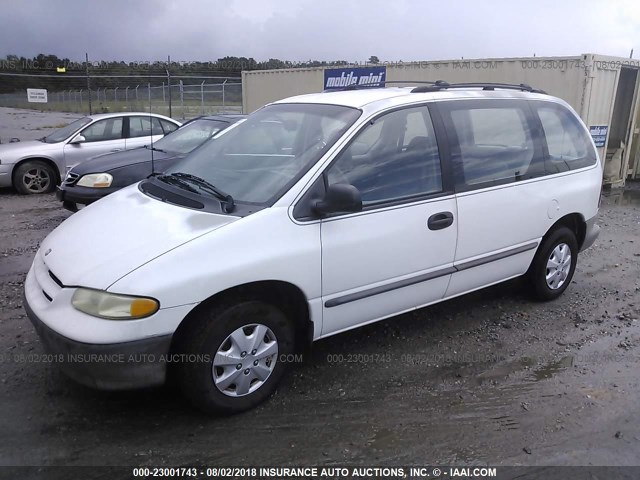 2B4FP2539TR618168 - 1996 DODGE CARAVAN WHITE photo 2