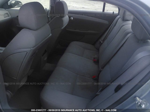 1G1ZH57BX8F176155 - 2008 CHEVROLET MALIBU 1LT BLUE photo 8