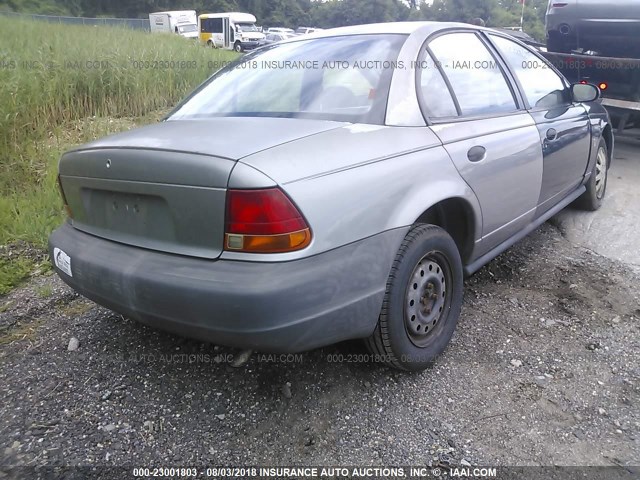 1G8ZH5285VZ281922 - 1997 SATURN SL1 GREEN photo 4