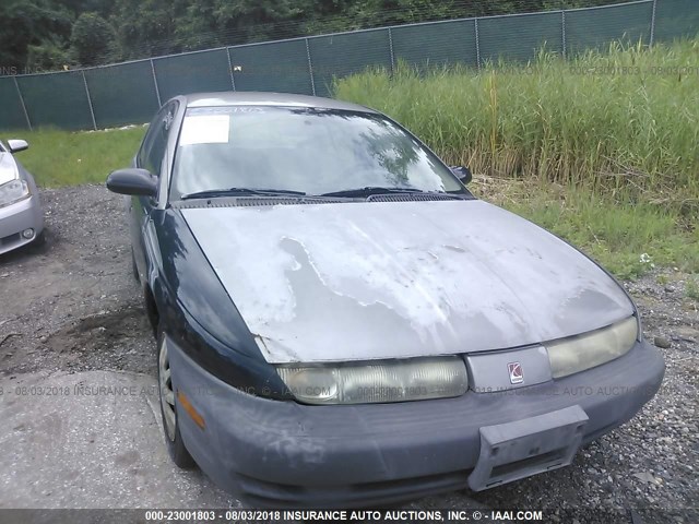 1G8ZH5285VZ281922 - 1997 SATURN SL1 GREEN photo 6