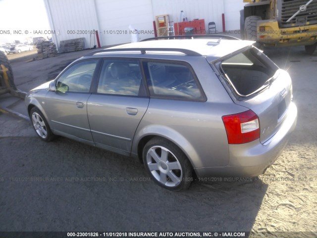 WAUVC68E55A114445 - 2005 AUDI A4 1.8T AVANT QUATTRO/SPCL SILVER photo 3