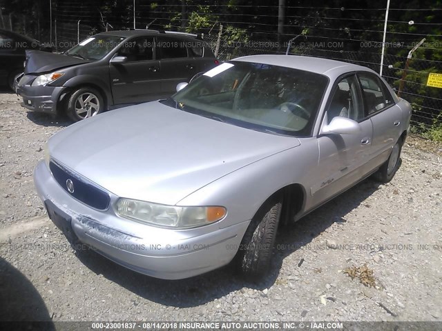 2G4WY55J6Y1256074 - 2000 BUICK CENTURY LIMITED/2000 SILVER photo 2