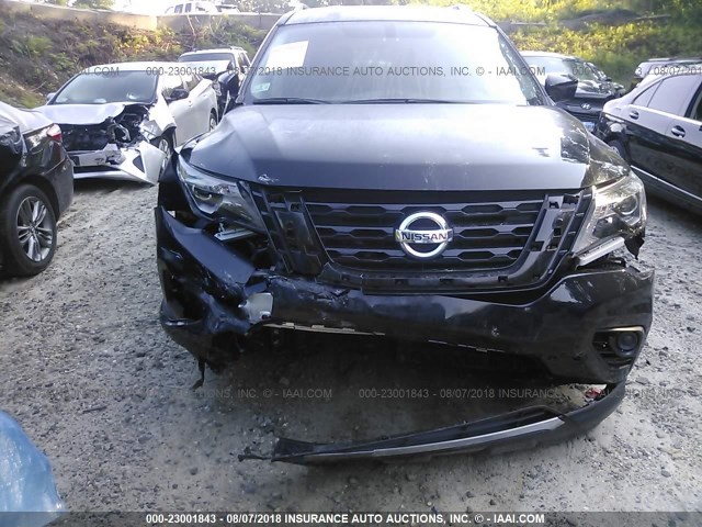 5N1DR2MM6HC688267 - 2017 NISSAN PATHFINDER S/SV/SL/PLATINUM BLACK photo 6