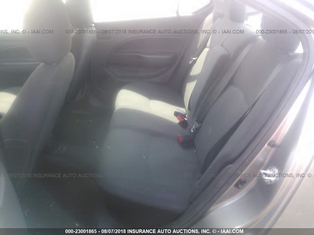 ML32F3FJ8HHF15503 - 2017 MITSUBISHI MIRAGE G4 ES ვერცხლისფერი ფოტო 8