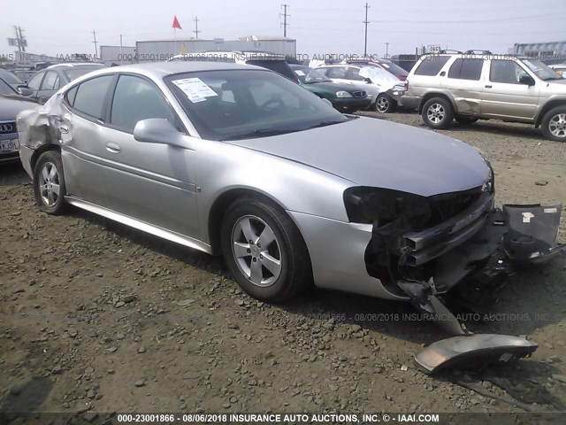 2G2WP552081174104 - 2008 PONTIAC GRAND PRIX SILVER photo 1