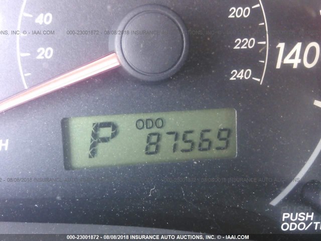 JTDBL40E899083754 - 2009 TOYOTA COROLLA LE/XLE BLUE photo 7