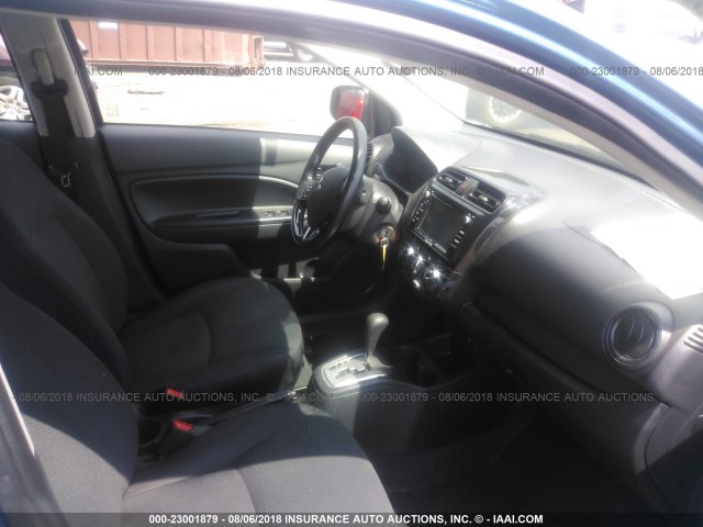 ML32F3FJ5HHF05821 - 2017 MITSUBISHI MIRAGE G4 ES Mavi foto 5