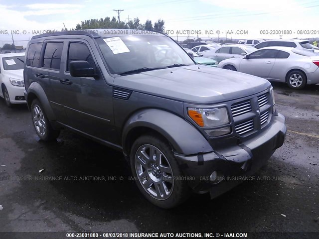 1D4PT4GK6BW601789 - 2011 DODGE NITRO HEAT GRAY photo 1