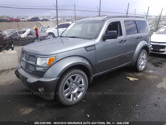 1D4PT4GK6BW601789 - 2011 DODGE NITRO HEAT GRAY photo 2