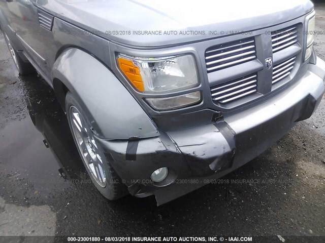 1D4PT4GK6BW601789 - 2011 DODGE NITRO HEAT GRAY photo 6