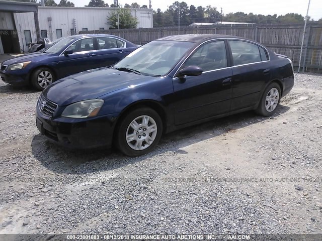 1N4AL11DX6C222741 - 2006 NISSAN ALTIMA S/SL BLUE photo 2