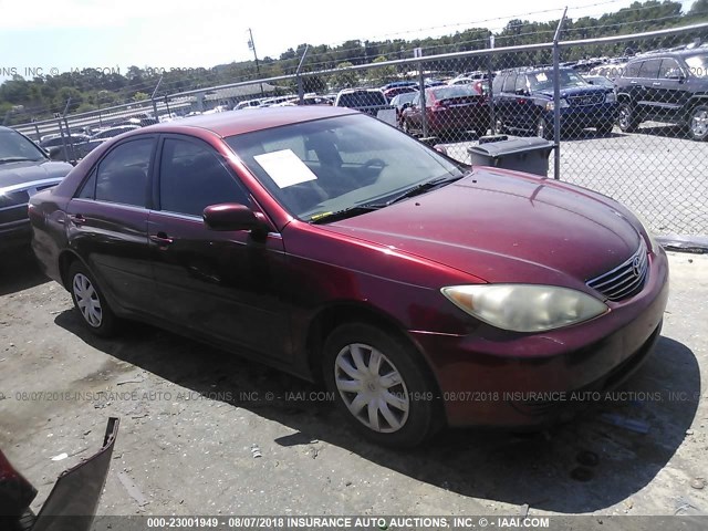 4T1BE30K75U045882 - 2005 TOYOTA CAMRY LE/XLE/SE BURGUNDY photo 1