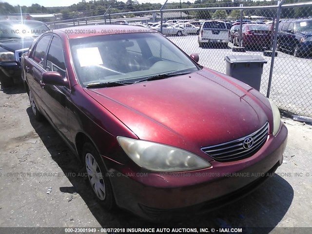 4T1BE30K75U045882 - 2005 TOYOTA CAMRY LE/XLE/SE Bordo foto 6