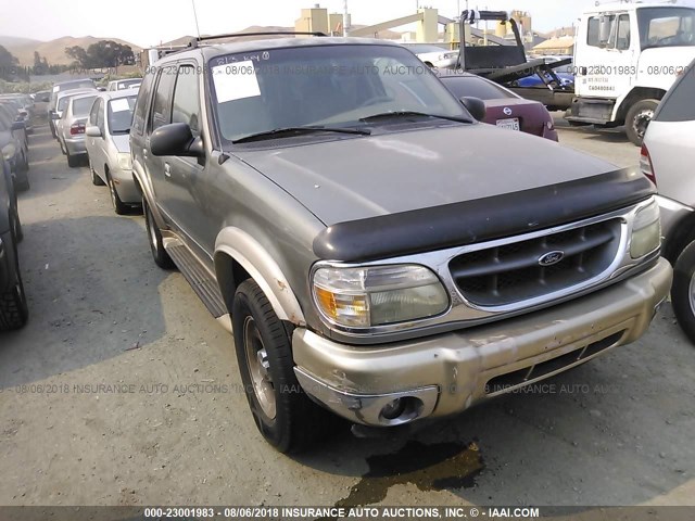 1FMDU64E2YZA24141 - 2000 FORD EXPLORER EDDIE BAUER GREEN photo 1