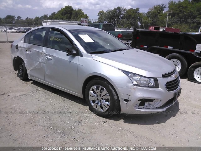 1G1PC5SH9G7216297 - 2016 CHEVROLET CRUZE LIMITED LS SILVER photo 1