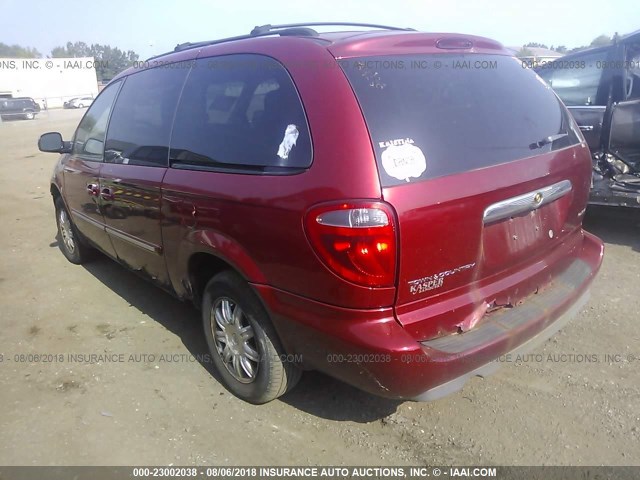 2A4GP54L16R724929 - 2006 CHRYSLER TOWN & COUNTRY TOURING RED photo 3