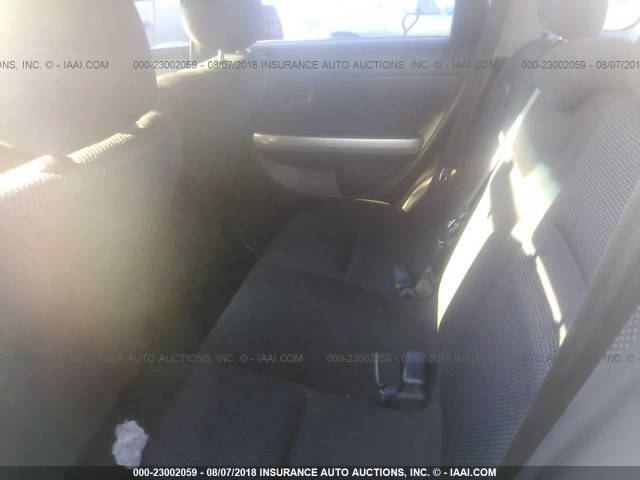 JTKKT624950129549 - 2005 TOYOTA SCION XA ნაცრისფერი ფოტო 8