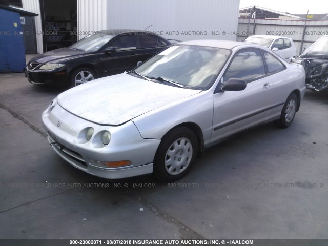 JH4DC4342SS021257 - 1995 ACURA INTEGRA RS SILVER photo 2