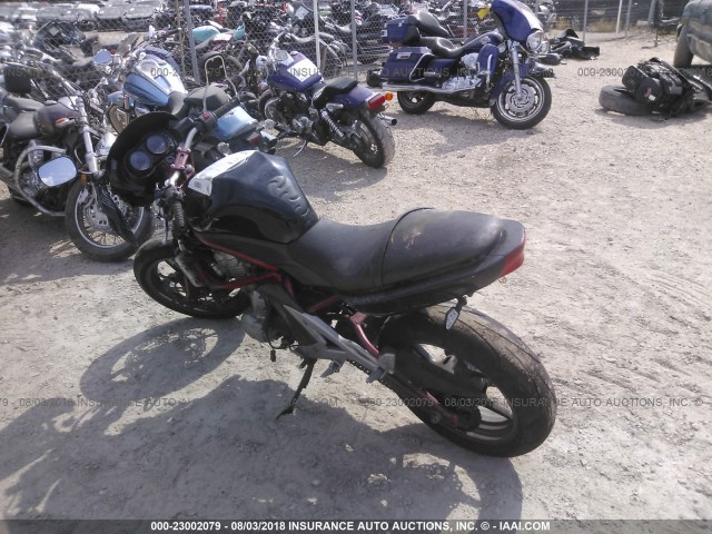 JKAEXEA116A001709 - 2006 KAWASAKI EX650 A6F RED photo 3