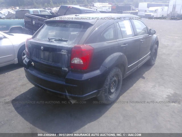 1B3HE78KX8D539315 - 2008 DODGE CALIBER R/T BLACK photo 4