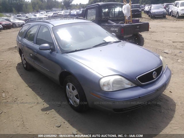 1MEFM58U1YG615421 - 2000 MERCURY SABLE GS BLUE photo 1