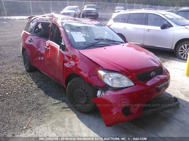 2T1KR32E58C700879 - 2008 TOYOTA COROLLA MATRIX XR RED photo 6