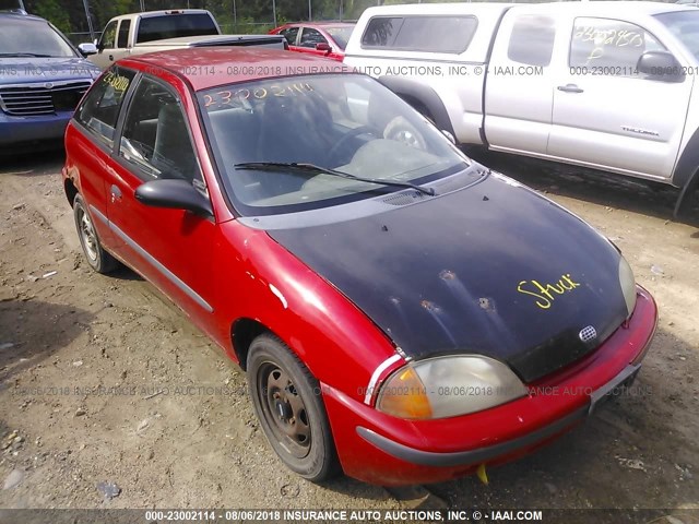 2C1MR2295T6788586 - 1996 GEO METRO LSI RED photo 1