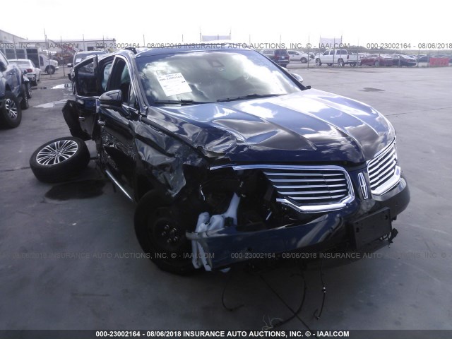 2LMPJ6LP5HBL49320 - 2017 LINCOLN MKX RESERVE BLACK photo 1